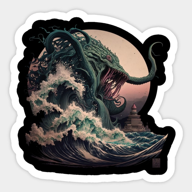 eater of worlds Sticker by Trontee